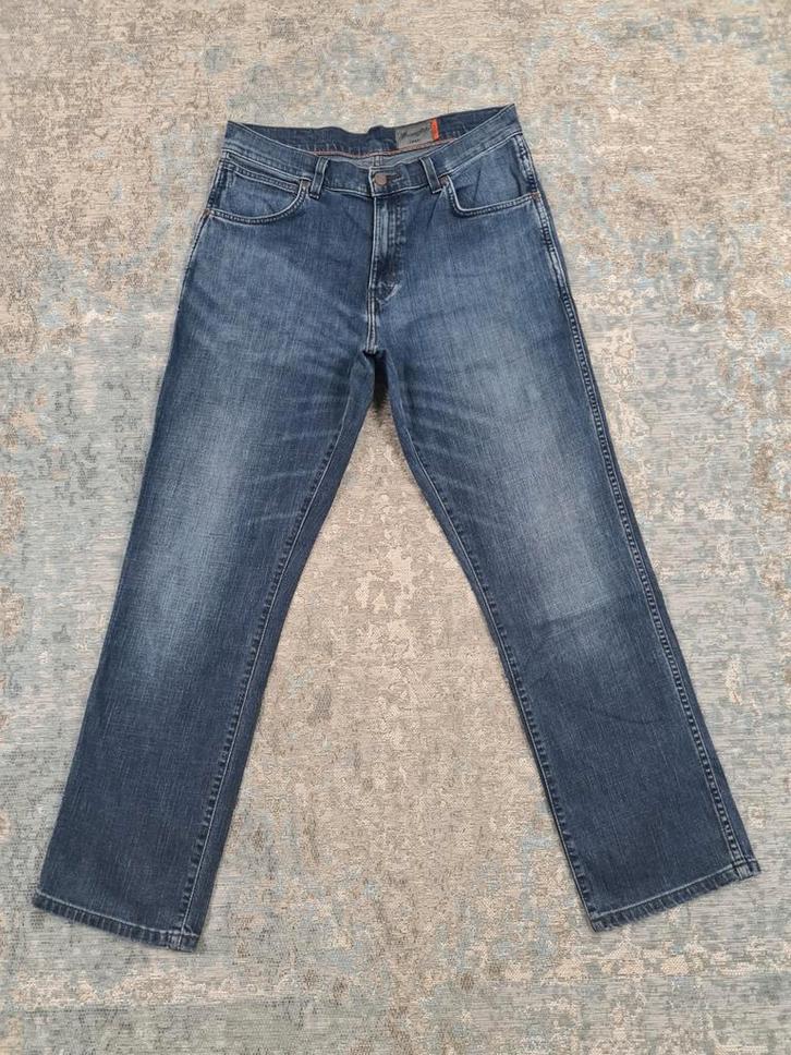 Wrangler TEXAS STRETCH W32 L30 Straight STRETCH Bronno3230, Kleding | Heren, Spijkerbroeken en Jeans, Zo goed als nieuw, W32 (confectie 46) of kleiner