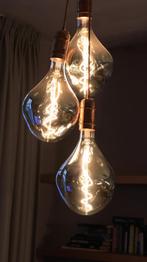 Rob Nollet designlamp koperkleurig als nieuw, Huis en Inrichting, Ophalen of Verzenden, Zo goed als nieuw, Overige materialen
