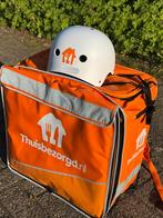 Thuisbezorgd rugtas en fietshelm NIEUW, 45 tot 60 cm, 40 cm of meer, Nieuw, Ophalen of Verzenden