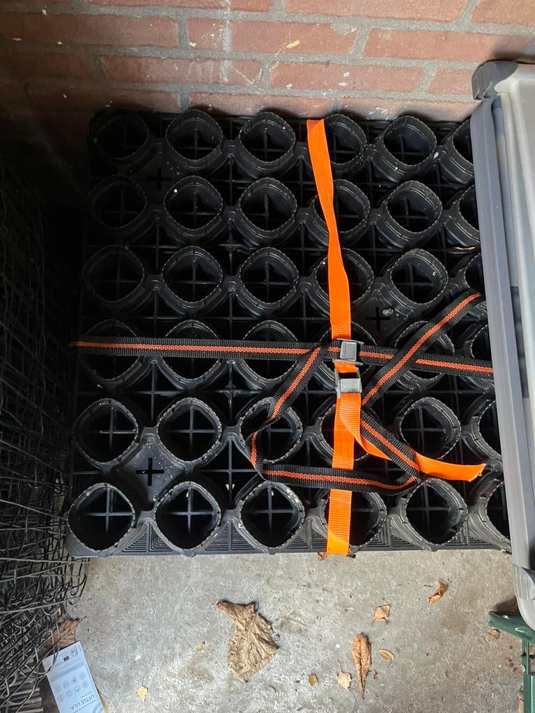 Grindtegels 60x80, Tuin en Terras, Ophalen, Gebruikt, Kunststof, Overige typen