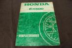 Honda CX500 werkplaatshandboek  nederlands CX 500, Ophalen of Verzenden, Honda