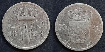 10 cent 1828 Utrecht Willem I beschikbaar voor biedingen