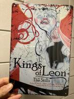 Kings of Leon poster metaal, Rechthoekig Staand, A4 of kleiner, Nieuw, Ophalen of Verzenden