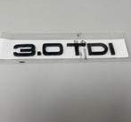Audi nieuw 3.0 TDI embleem sticker badge logo zwart glans, Ophalen of Verzenden, H, H, H