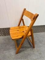 Vintage Grenen Klapstoel, Huis en Inrichting, Stoelen, Gebruikt, Bruin, ?, Eén
