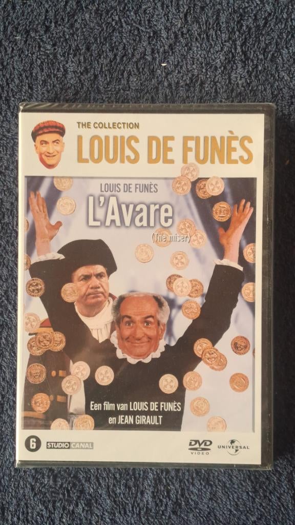 L'avare "Louis de Funes", Alle leeftijden, Ophalen of Verzenden, Zo goed als nieuw, Overige genres