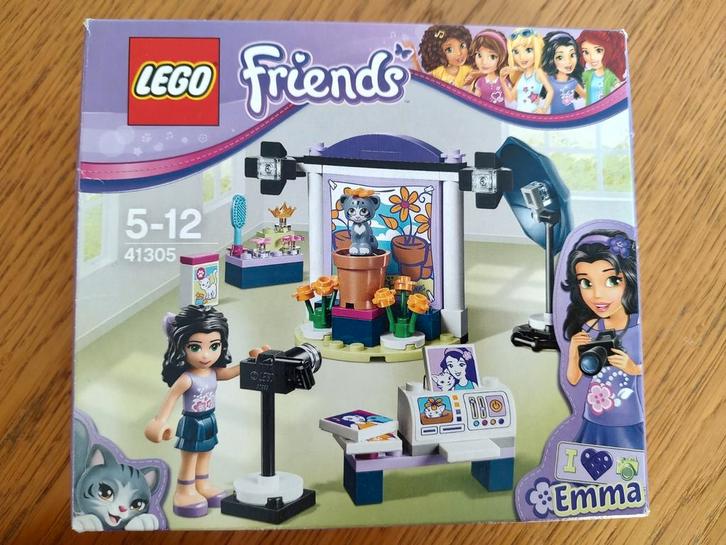 LEGO Friends 41305 Emma's Fotostudio - Compleet!, Kinderen en Baby's, Speelgoed | Duplo en Lego, Zo goed als nieuw, Lego, Complete set