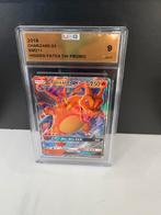 Charizard grade 9, Hobby en Vrije tijd, Verzamelkaartspellen | Pokémon, Ophalen of Verzenden, Zo goed als nieuw, Foil