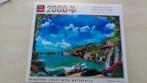 Puzzel watervallen 2000 stukjes, Ophalen of Verzenden, Meer dan 1500 stukjes, Zo goed als nieuw, Legpuzzel