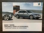 Nederlandse brochure BMW 7-serie F01 F02 accessoires 2011, Nieuw, Ophalen of Verzenden, BMW, BMW