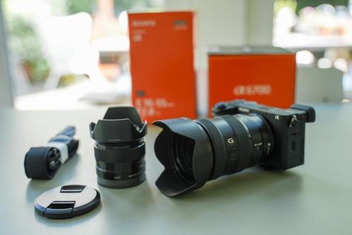 Sony a6700 + 16-55 mm F2.8 G + 35 mm F1.8 OSS APS-C, Audio, Tv en Foto, Fotocamera's Digitaal, Zo goed als nieuw, Compact, Sony