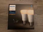 Philips Hue set 2 stuks wit, Nieuw, E27 (groot), Wit, Led-lamp