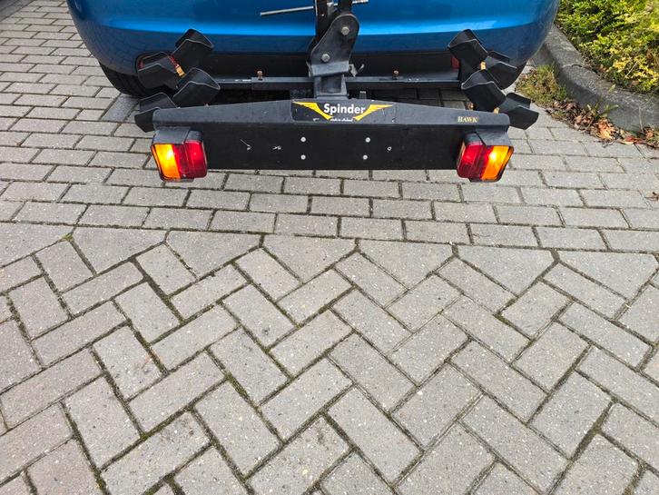 Spinder Hawk Fietsendrager - Trekhaak, Auto diversen, Fietsendragers, Gebruikt, Trekhaakdrager, 2 fietsen, Ophalen of Verzenden