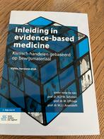 Evidence-Based Medicine Studieboek, Boeken, Studieboeken en Cursussen, Ophalen of Verzenden, Beta, Zo goed als nieuw, HBO