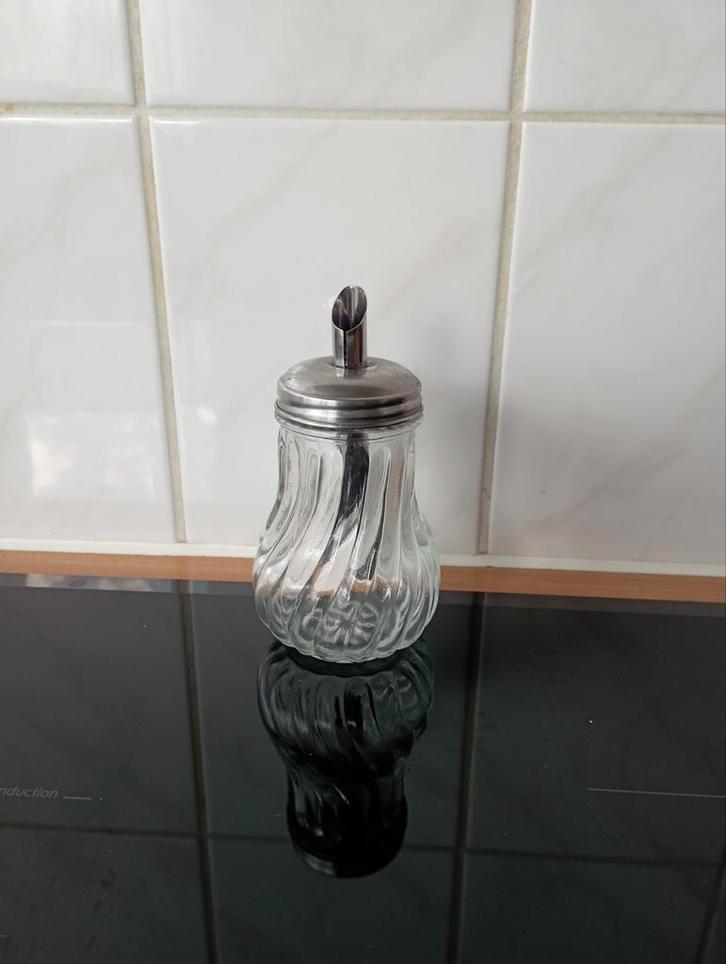 Vintage Suikerpotje van Glas, Huis en Inrichting, Keuken | Keukenbenodigdheden, Ophalen