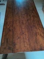 Teak houten salon tafel, Huis en Inrichting, Tafels | Eettafels, 100 tot 150 cm, Zo goed als nieuw, Rechthoekig, 50 tot 100 cm