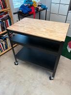IKEA Bror tafel, Huis en Inrichting, Tafels | Salontafels, 50 tot 75 cm, Zo goed als nieuw, Metaal, Rechthoekig