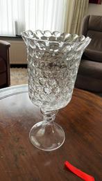 Grote glazen vaas, Huis en Inrichting, Ophalen, Overige kleuren, Glas, Minder dan 50 cm