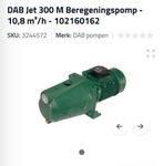Dab jet 300 M. Nieuw uit voorraad, Ophalen, Nieuw, Elektrisch, Beregeningspomp