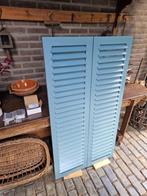 louvre deuren - klapdeuren - shutters, Ophalen, Gebruikt, Minder dan 80 cm, Binnendeur