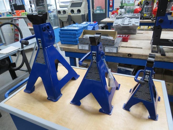 assteun assteunen kriksteunen auto bokken 3 6 of 12 ton, Doe-het-zelf en Verbouw, Gereedschap | Handgereedschap, Nieuw, Ophalen of Verzenden