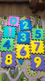Foam puzzelmat 0-9, Kinderen en Baby's, Speelgoed | Speelkleden, Ophalen of Verzenden, Zo goed als nieuw