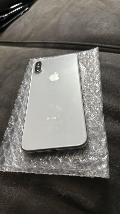 iPhone X Wit – 64GB – Gloednieuwe Accu & Krasvrij Scherm, Telecommunicatie, Mobiele telefoons | Hoesjes en Frontjes | Apple iPhone