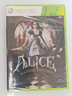 GESEALD: XBOX 360 ALICE MADNESS RETURNS (NIEUW), Ophalen of Verzenden, Nieuw