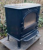 houtkachel saey 94 blue black emaille 10--11 kw, Houtkachel, Ophalen of Verzenden, Zo goed als nieuw, Vrijstaand
