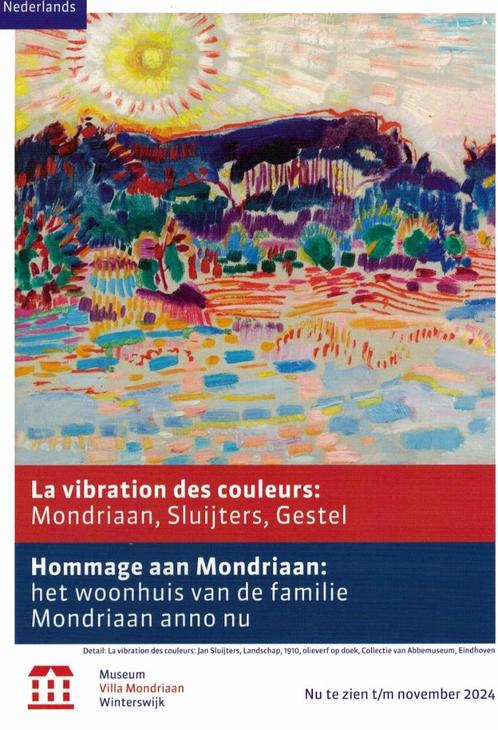 La vibration des couleurs: Mondriaan, Sluijters, Gestel., Boeken, Catalogussen en Folders, Nieuw, Ophalen of Verzenden