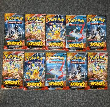 10x Surging Sparks Booster packs beschikbaar voor biedingen