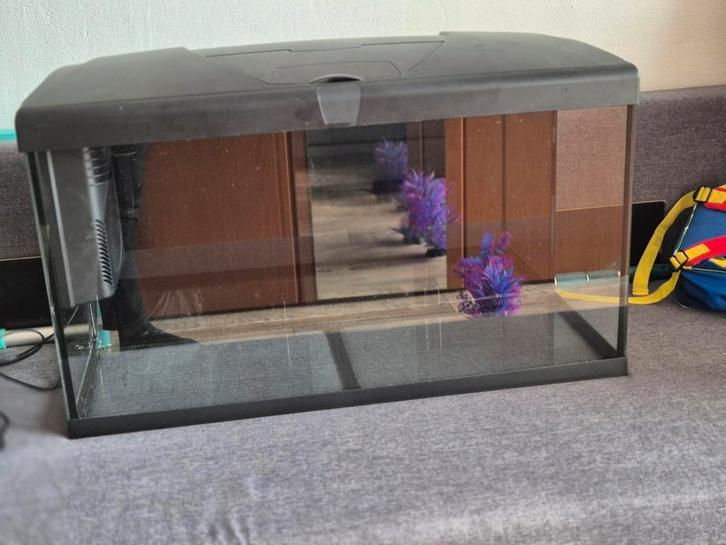Complete Aquarium 78x30x43 inclusief hoop spullen, Dieren en Toebehoren, Vissen | Aquaria en Toebehoren, Zo goed als nieuw, Ophalen