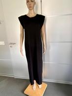 J166 Naif maat 40 Lange katoenen jurk jurkje zwart katoen, Kleding | Dames, Maat 38/40 (M), Zwart, Naif, Ophalen of Verzenden