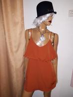 Prachtige jurk van boohoo maat 42 zgan oranje, Kleding | Dames, Jurken, Boohoo, Maat 42/44 (L), Oranje, Ophalen of Verzenden