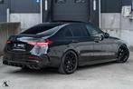 Mercedes-Benz C300 AMG | 2021 | H&R C63S | Premium-Luxe, Auto's, Automaat, 4 cilinders, Zwart, Leder