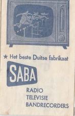 SABA radio televisie bandrecorders - beste Duitse fabrikaat, Audio, Tv en Foto, Radio's, Ophalen of Verzenden