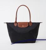 Longchamp Le Pliage M Schoudertas, Ophalen of Verzenden, Nieuw, Zwart, Schoudertasje
