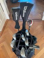 Zeer mooie zgan Wilson heren golfset met Ping cartbag, Sport en Fitness, Golf, Ophalen of Verzenden, Zo goed als nieuw, Set, Ping