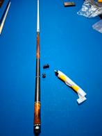 Biljartkeu driebanden een plaatje met verlengstuk 12.5mm pom, Sport en Fitness, Biljarten en Poolen, Ophalen of Verzenden, Keu of Ballen