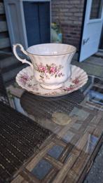 Royal Albert kop en schotel Lavender Rose, Antiek en Kunst, Ophalen of Verzenden