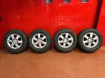 Set 4 17'' Mitsubishi Pajero 2003 velgen grove terreinbanden, Auto-onderdelen, Banden en Velgen, Gebruikt, Velg(en), 265 mm, 17 inch