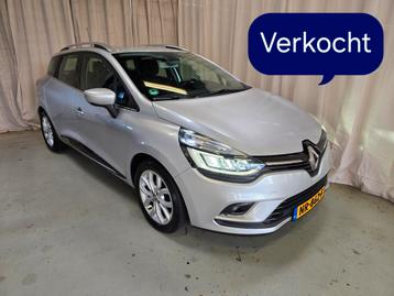 Renault Clio AUTOMAAT 1.2 TCE 87KW Estate EDC 2017 Grijs beschikbaar voor biedingen