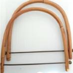 Vintage Rotan Tasbeugels voor Brei-, Haak- of Naai project, Hobby en Vrije tijd, Ophalen, Gebruikt, Overige typen