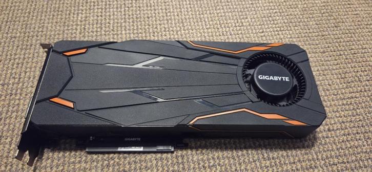 Gigabyte GTX 1080 Turbo OC 8G, Computers en Software, Videokaarten, Gebruikt, Nvidia, PCI-Express 3.0, GDDR5, HDMI, DisplayPort
