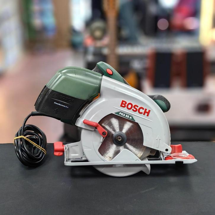 Bosch PKS 55 A Cirkelzaag | BJ 2021 - In Nette Staat, Doe-het-zelf en Verbouw, Gereedschap | Zaagmachines, Zo goed als nieuw