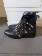 zwarte half hoge laarzen maat 39, Hoge laarzen, Zwart, Ophalen of Verzenden, Zo goed als nieuw