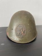 Nederlandse M34 helm WO2 CM 1939, Verzamelen, Ophalen of Verzenden, Landmacht, Nederland, Helm of Baret
