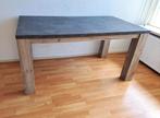 Eettafel - industriele robuuste tafel 160x90cm  4-6 personen, Ophalen, 200 cm of meer, 50 tot 100 cm, Zo goed als nieuw