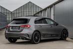 Mercedes-benz A-klasse 200 AMG (163PK) NL Auto, Pano, Sfeerv, Te koop, Zilver of Grijs, 5 stoelen, 163 pk