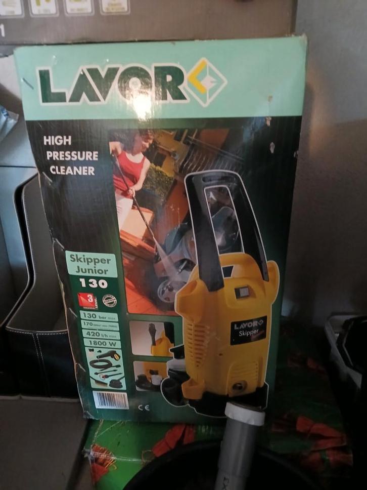 Nieuwe Lavor Skipper Junior 130 Hogedrukreiniger, Tuin en Terras, Hogedrukreinigers, Nieuw, Elektrisch, Met regelbare waterdruk